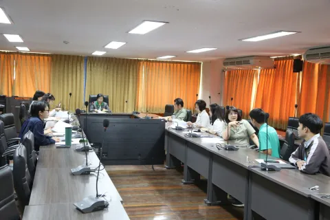 ประชุมคณะกรรมการ พัฒนาคุณภาพสู่ความเป็นเลิศด้านการจัดการความรู้