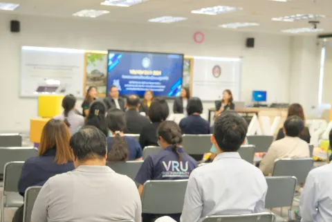 กิจกรรมการแลกเปลี่ยนเรียนรู้ แนวปฏิบัติที่ดี (VRU KM Day 2024)เพื่อการดำเนินการที่เป็นเลิศ (EdPEx) 
