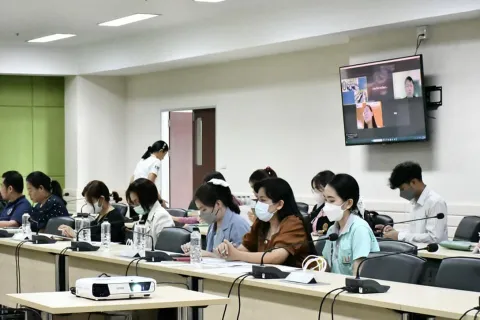 ประชุมคณะกรรมการดำเนินงานจัดการความรู้และนวัตกรรมในระดับมหาวิทยาลัย ประจำปีงบประมาณ 2567