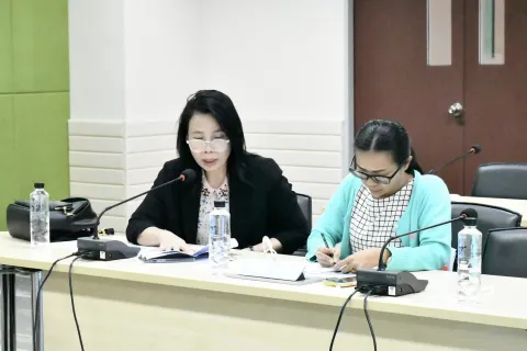 ประชุมคณะกรรมการดำเนินงานจัดการความรู้และนวัตกรรมในระดับมหาวิทยาลัย ประจำปีงบประมาณ 2567