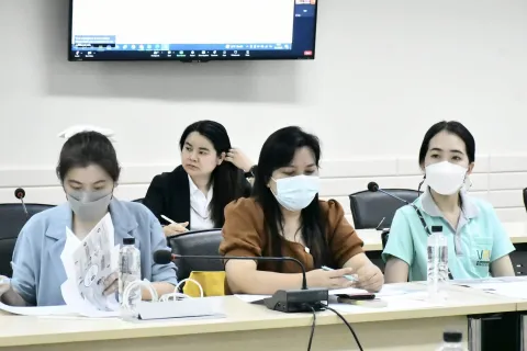 ประชุมคณะกรรมการดำเนินงานจัดการความรู้และนวัตกรรมในระดับมหาวิทยาลัย ประจำปีงบประมาณ 2567