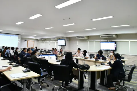 ประชุมคณะกรรมการดำเนินงานจัดการความรู้และนวัตกรรมในระดับมหาวิทยาลัย ประจำปีงบประมาณ 2567