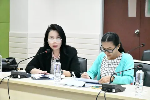 ประชุมคณะกรรมการดำเนินงานจัดการความรู้และนวัตกรรมในระดับมหาวิทยาลัย ประจำปีงบประมาณ 2567