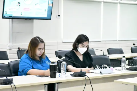 ประชุมคณะกรรมการดำเนินงานจัดการความรู้และนวัตกรรมในระดับมหาวิทยาลัย ประจำปีงบประมาณ 2567