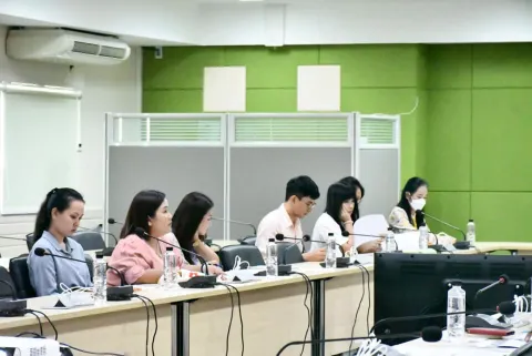ประชุมคณะกรรมการดำเนินงานจัดการความรู้และนวัตกรรมในระดับมหาวิทยาลัย ประจำปีงบประมาณ 2567