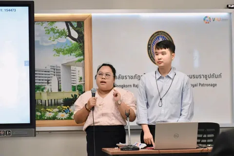 กิจกรรมการแลกเปลี่ยนเรียนรู้ แนวปฏิบัติที่ดี (VRU KM Day 2024)เพื่อการดำเนินการที่เป็นเลิศ (EdPEx) 