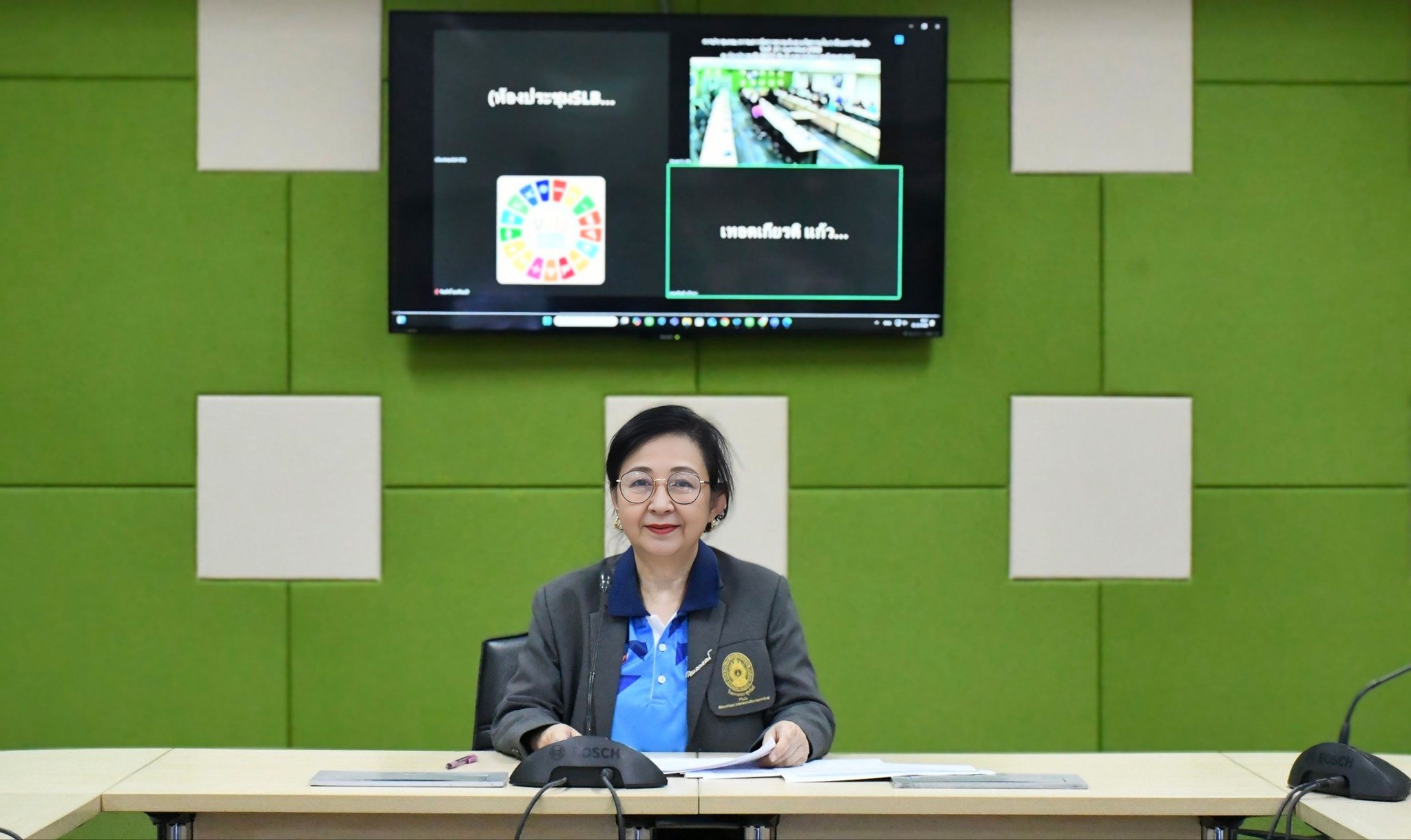ประชุมคณะกรรมการดำเนินงานจัดการความรู้และนวัตกรรมในระดับมหาวิทยาลัย ประจำปีงบประมาณ 2568