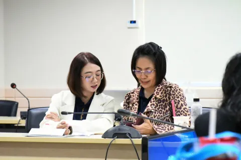 ประชุมคณะกรรมการดำเนินงานจัดการความรู้และนวัตกรรมในระดับมหาวิทยาลัย ประจำปีงบประมาณ 2568
