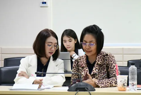 ประชุมคณะกรรมการดำเนินงานจัดการความรู้และนวัตกรรมในระดับมหาวิทยาลัย ประจำปีงบประมาณ 2568