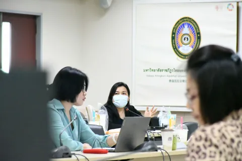 ประชุมคณะกรรมการดำเนินงานจัดการความรู้และนวัตกรรมในระดับมหาวิทยาลัย ประจำปีงบประมาณ 2568
