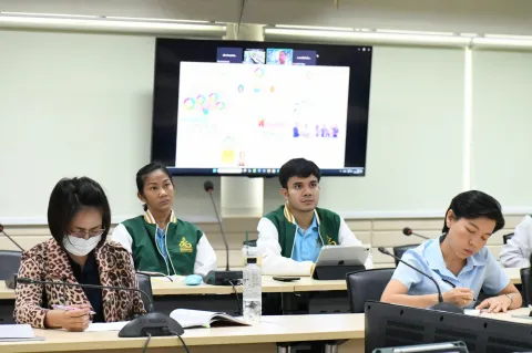 ประชุมคณะกรรมการดำเนินงานจัดการความรู้และนวัตกรรมในระดับมหาวิทยาลัย ประจำปีงบประมาณ 2568