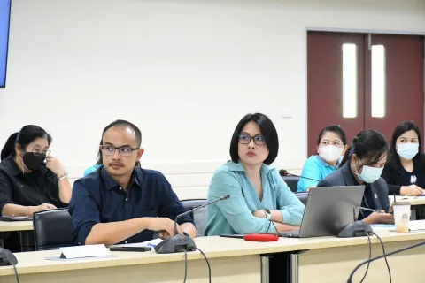ประชุมคณะกรรมการดำเนินงานจัดการความรู้และนวัตกรรมในระดับมหาวิทยาลัย ประจำปีงบประมาณ 2568