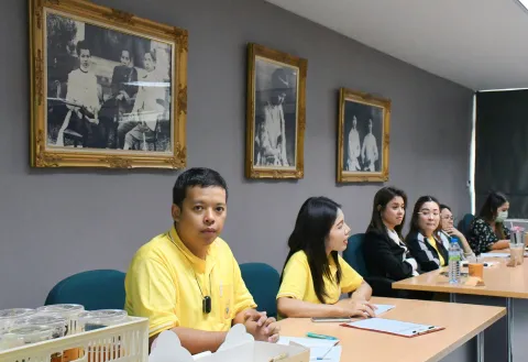 ประชุม คณะกรรมการดำเนินงานจัดการความรู้ (KM) สำนักงานอธิการบดี