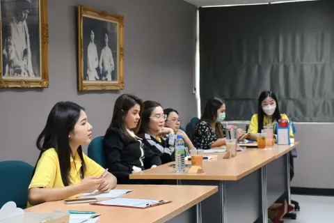 ประชุม คณะกรรมการดำเนินงานจัดการความรู้ (KM) สำนักงานอธิการบดี